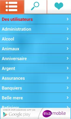 Blagues et Plaisanteries android App screenshot 5