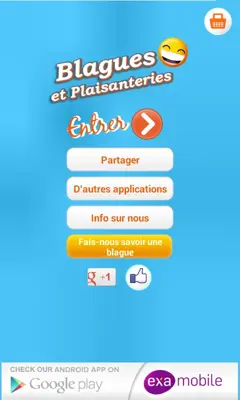 Blagues et Plaisanteries android App screenshot 6